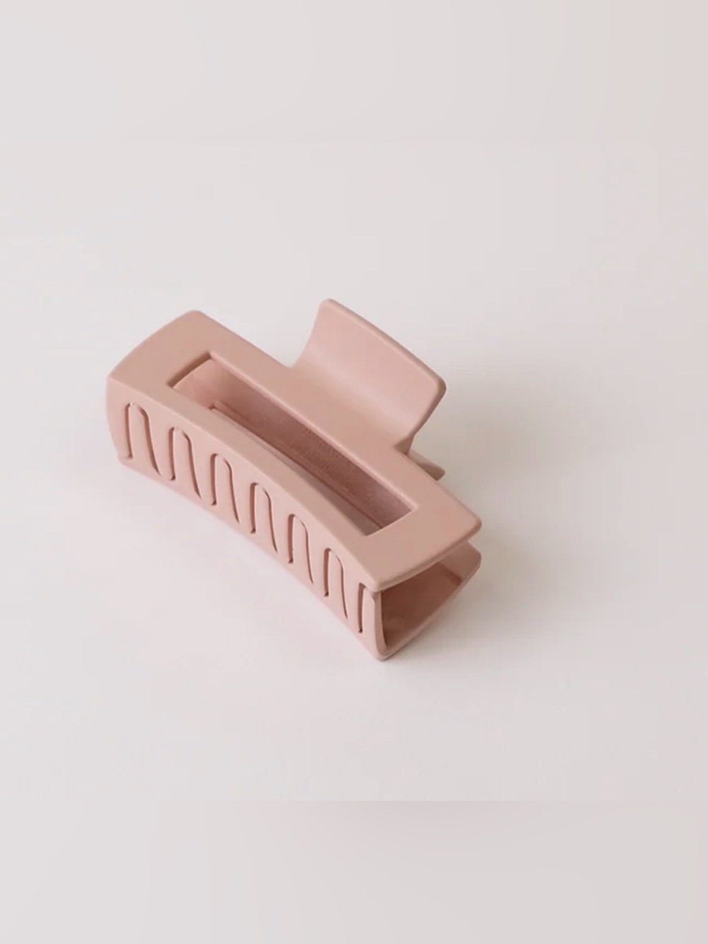 Matte Blush Pink Hair Claw Clip - Women Accessories